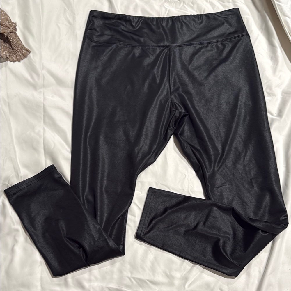 Wild Fable Glossy Black Leggings